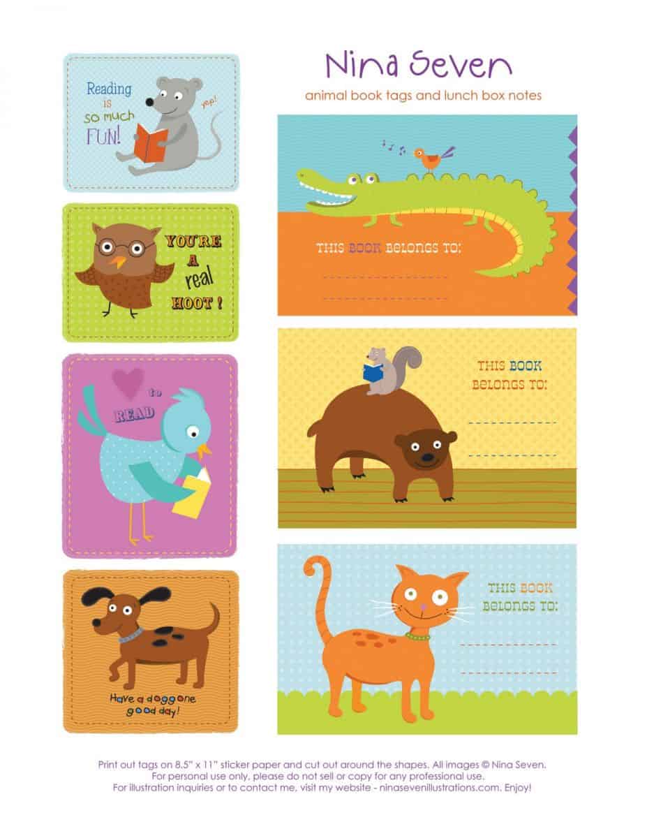 12 NEAT BACK-TO-SCHOOL FREE PRINTABLES